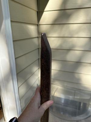 Iron and lead poles