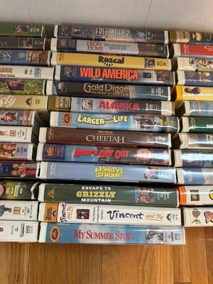 Kids VHS movie Lot