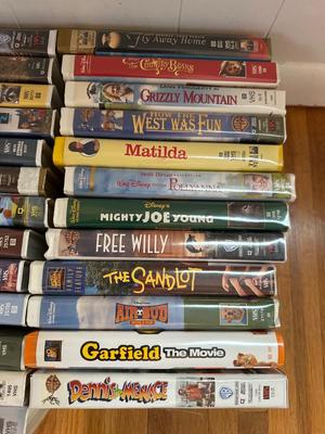 Kids VHS movie Lot