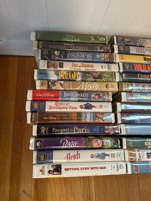 Kids VHS movie Lot