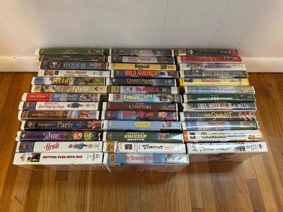 Kids VHS movie Lot