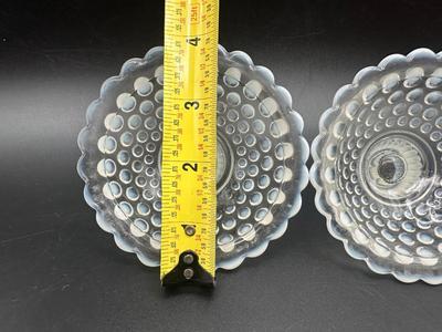 Vintage Moonstone Opalescent Hobnail Lot 1