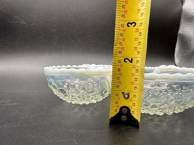 Vintage Moonstone Opalescent Hobnail Lot 1