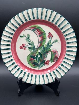 Signed GAIL PITTMAN Plate, 2001