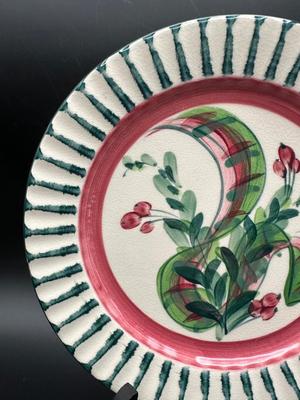Signed GAIL PITTMAN Plate, 2001