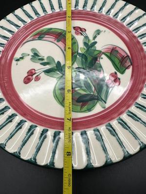 Signed GAIL PITTMAN Plate, 2001