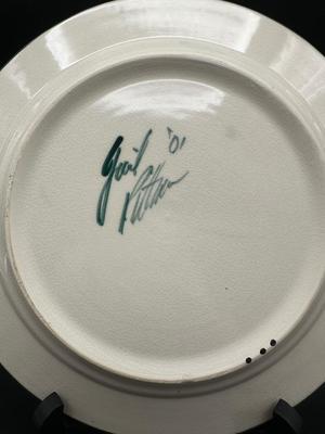 Signed GAIL PITTMAN Plate, 2001