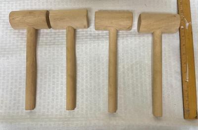 Wooden Mallet Lot