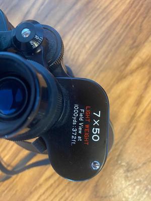 VINTAGE BELMONT BINOCULARS 7x50