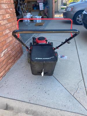 LIKE NEW 21” TROY-BILT LAWNMOWER