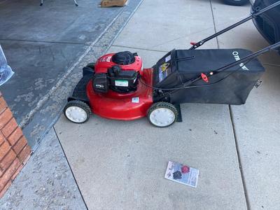 LIKE NEW 21” TROY-BILT LAWNMOWER