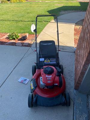 LIKE NEW 21” TROY-BILT LAWNMOWER