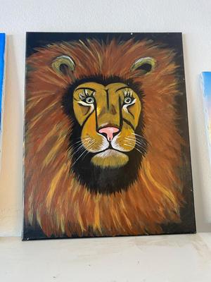3 LOVELY PAINTINGS 16”x20”