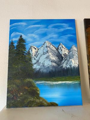 3 LOVELY PAINTINGS 16”x20”