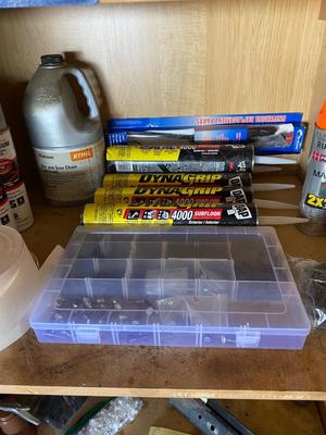 CLEAR SPRAY PAINT, CONSTRUCTION ADHESIVES, HARDWARE, WEDGES & MORE!