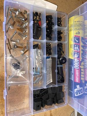 CLEAR SPRAY PAINT, CONSTRUCTION ADHESIVES, HARDWARE, WEDGES & MORE!