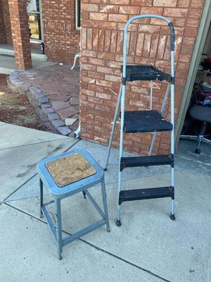COSCO STEP LADDER, STOOL, PVC PIPE AND MORE!