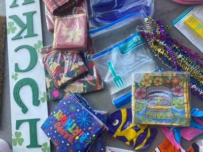 BIRTHDAY PARTY AND HOLIDAY GATHERING GOODS!