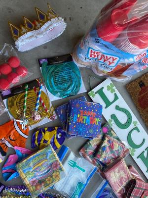 BIRTHDAY PARTY AND HOLIDAY GATHERING GOODS!