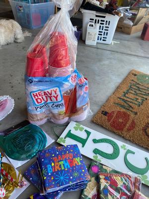 BIRTHDAY PARTY AND HOLIDAY GATHERING GOODS!