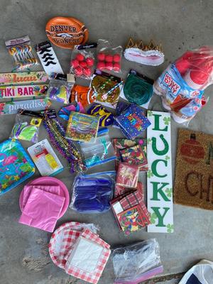 BIRTHDAY PARTY AND HOLIDAY GATHERING GOODS!