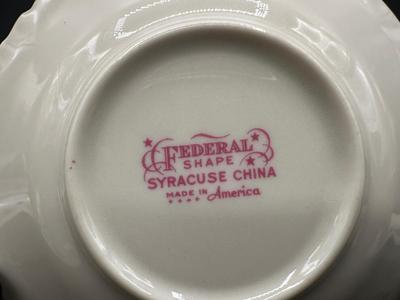 Vintage Syracuse China Demitasse Cups & Saucers - Set of (4)
