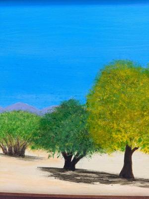 Original “Palo Verde Trees” by Carol B. Burch