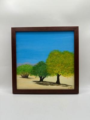 Original “Palo Verde Trees” by Carol B. Burch