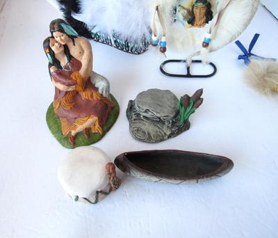 Lot of Native American Style Decor