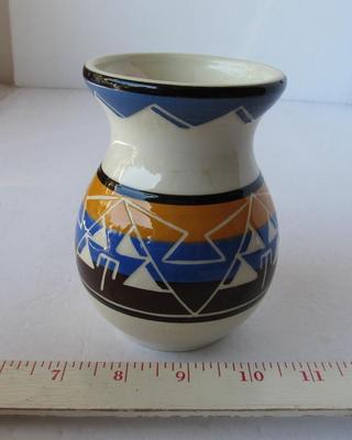 Vintage Native American Indian Vase, SD