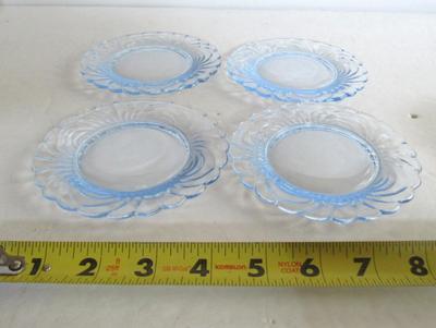 Older Mosser Glass Lindsey Pattern Child's Plates