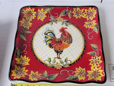 Large Rooster Platter/Tray, Julie Ueland