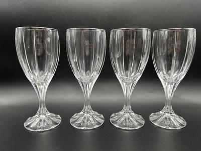 Vintage MIKASA “Berkeley” Set of (4) Wine Glasses