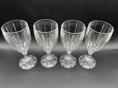 Vintage MIKASA “Berkeley” Set of (4) Wine Glasses