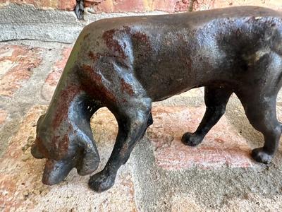 Two Dog Figure Statues (2)