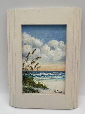 Framed Original Oil Painting by Marianne McDonald