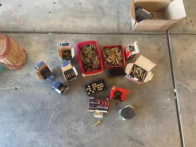 BIG BOX OF BRASS SHELLS FOR RELOADS