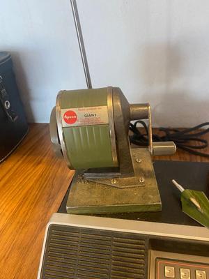 VINTAGE PENCIL SHARPENER S, SCANNER, & ..MORE!