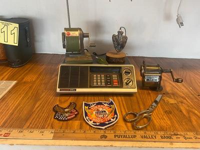 VINTAGE PENCIL SHARPENER S, SCANNER, & ..MORE!