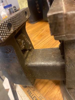 VISE, SAW BLADES, LICENSE PLATE ACCESSORY AND PEG BOARD