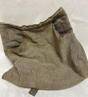 Vintage Cloth Bag full of old wooden clothespins