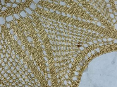 Lot 6 - Vintage Crocheted Handmade Table Doilies Cottage Country Decor