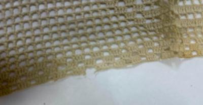 Lot 8 - Vintage Crocheted rectangular and star shaped doilies Country Cottage Decor