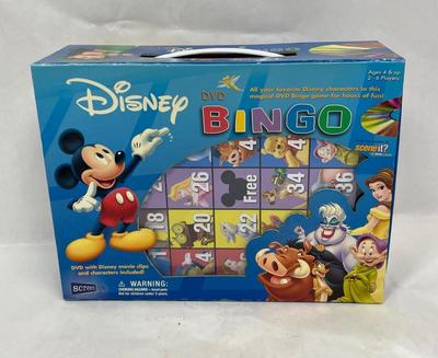 Complete Disney DVD Mickey Mouse 6 card Bingo by Mattel