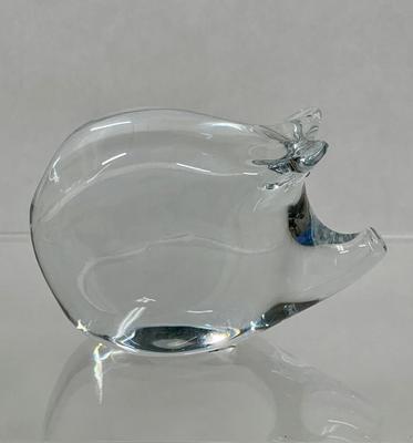 Murano Glass Pig Figurine