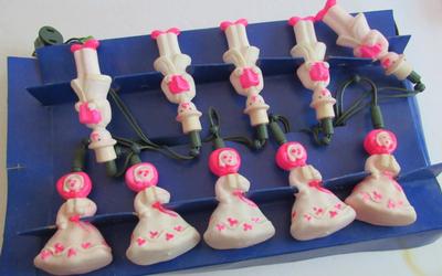 Older Decorative Novelty Christmas Tree Lights, People, Works