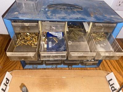 SO MANY DRILL BITS AND SO MANY HANDY FASTENERS AND HARDWARE!