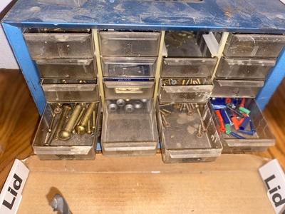 SO MANY DRILL BITS AND SO MANY HANDY FASTENERS AND HARDWARE!