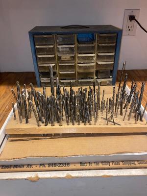 SO MANY DRILL BITS AND SO MANY HANDY FASTENERS AND HARDWARE!