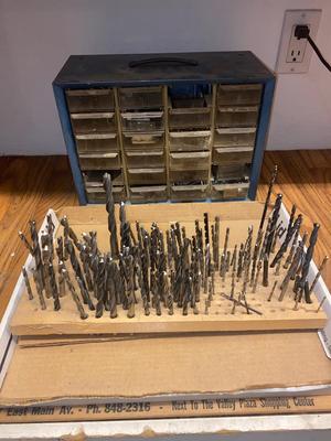 SO MANY DRILL BITS AND SO MANY HANDY FASTENERS AND HARDWARE!